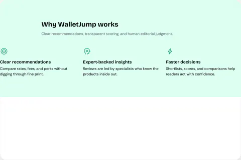 WalletJump Studio preview of Benefits Placement