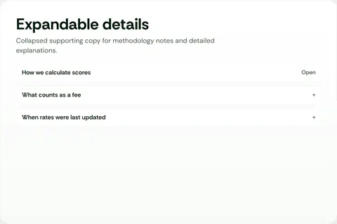 WalletJump Studio preview of Expandable Text Placement
