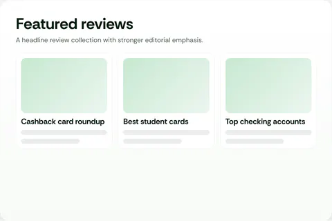 WalletJump Studio preview of Review Collection Placement