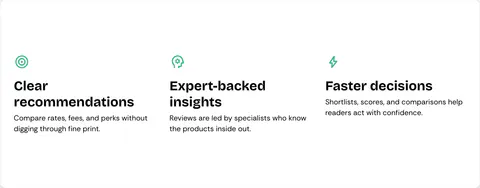 WalletJump Studio preview of Benefits Block · Cards Only
