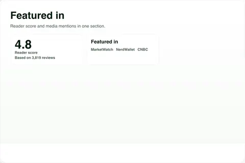 WalletJump Studio preview of Social Proof Block · Combined